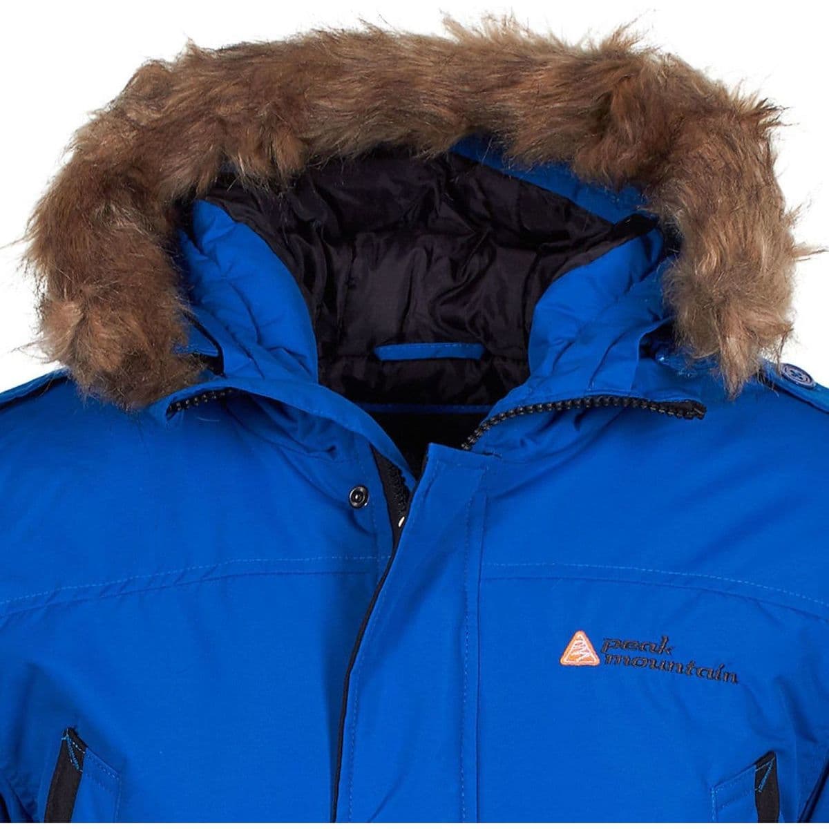Men's Parkas Peak Mountain Blue
