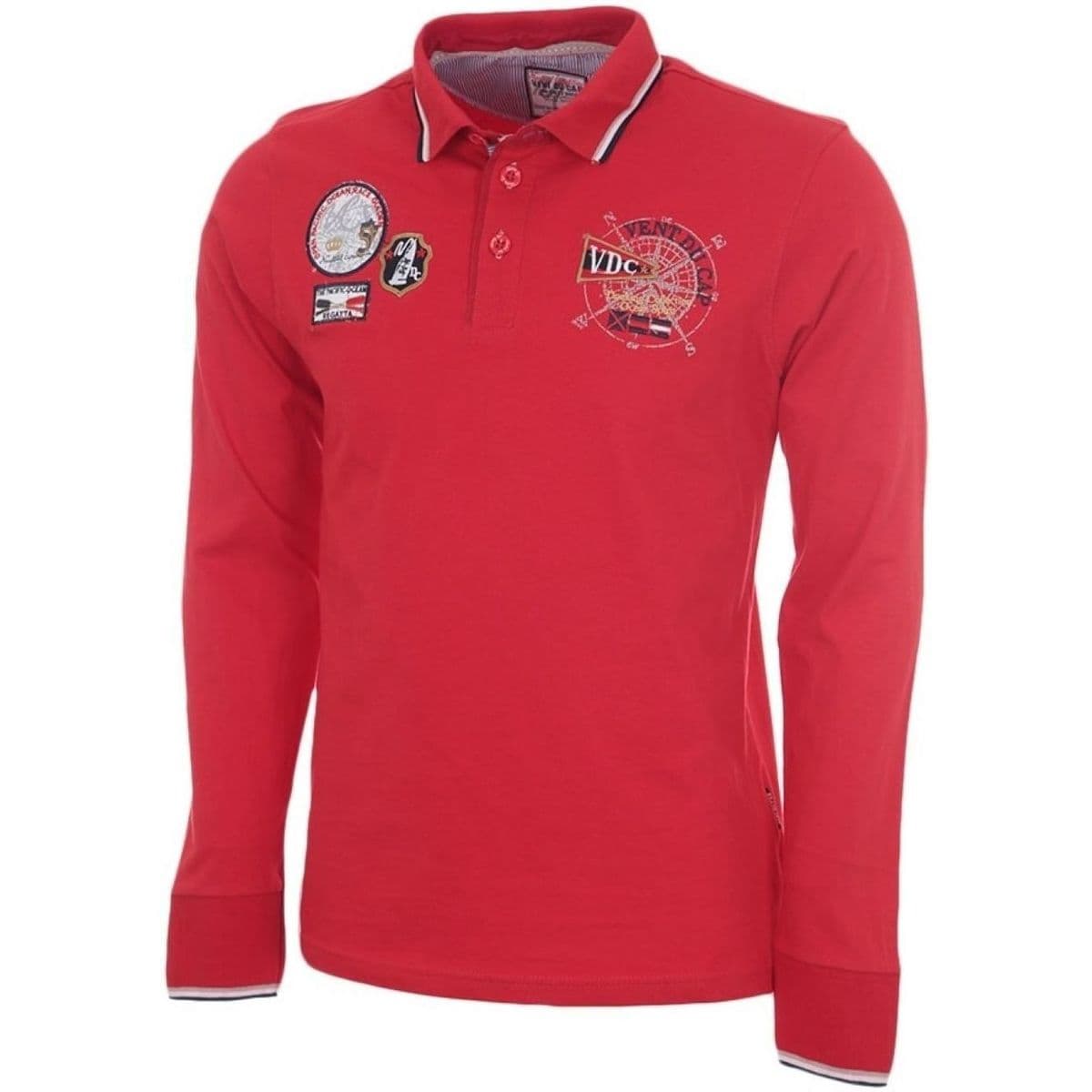 Men's Polo Shirts Vent Du Cap Red