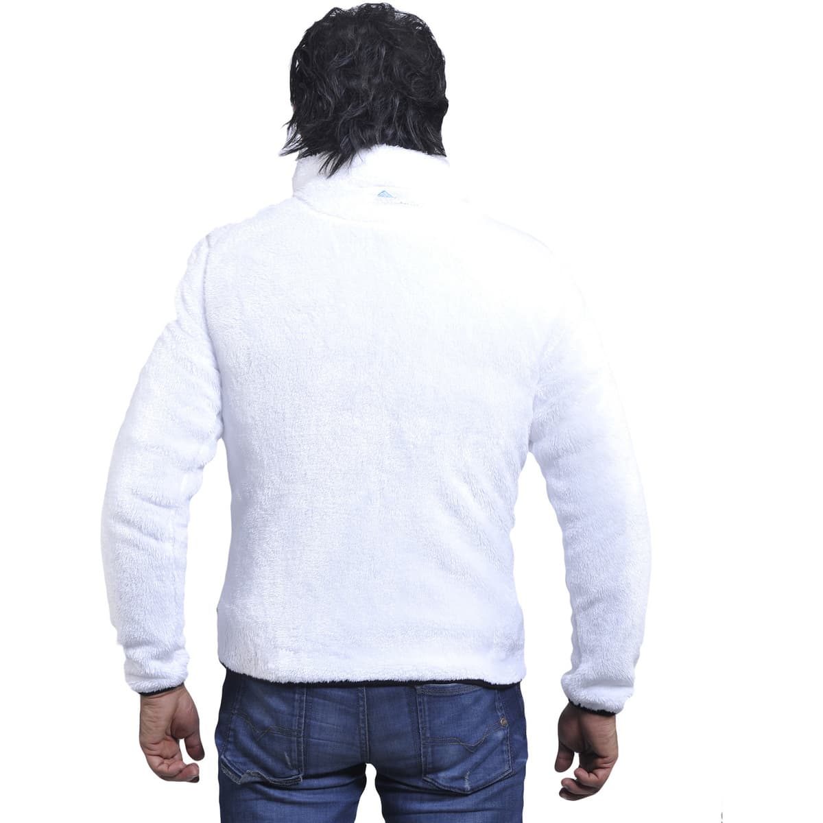 Men's Sweatshirts Peak Mountain White