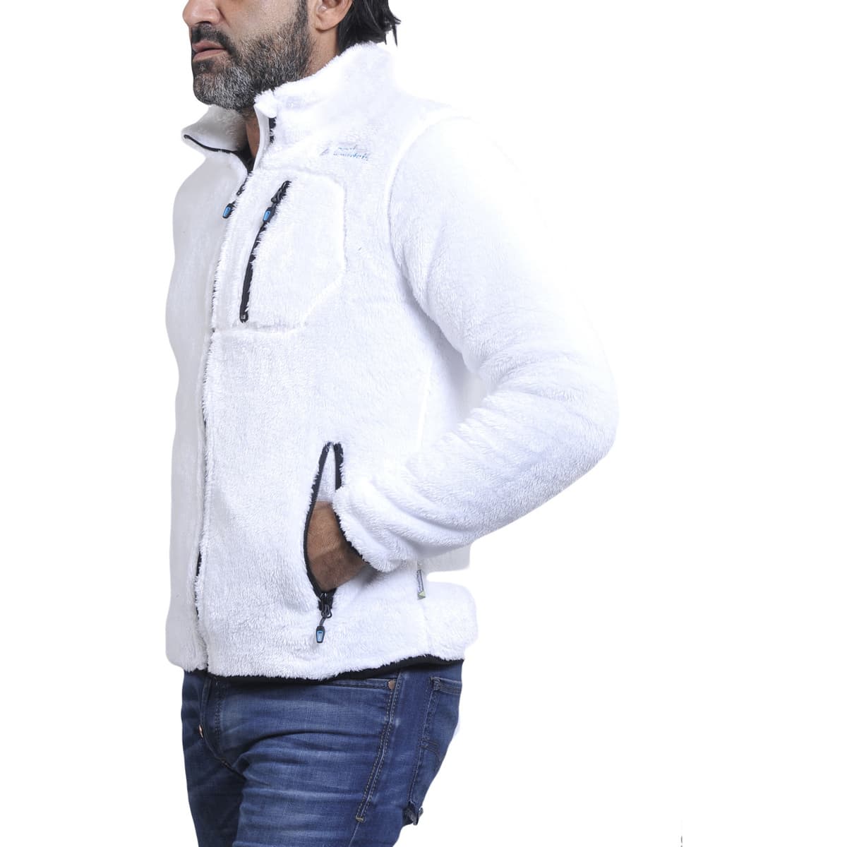 Men's Sweatshirts Peak Mountain White