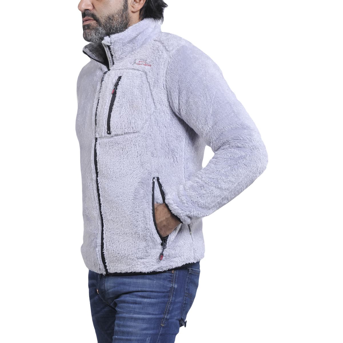Men's Sweatshirts Peak Mountain Gray