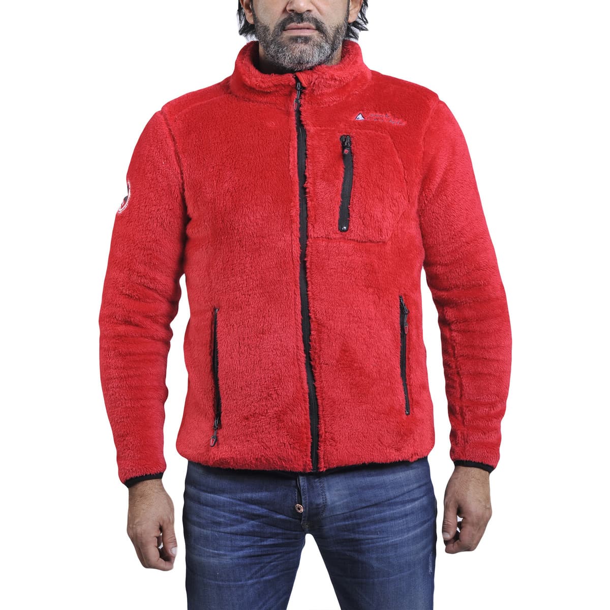 Men's Sweatshirts Peak Mountain Red