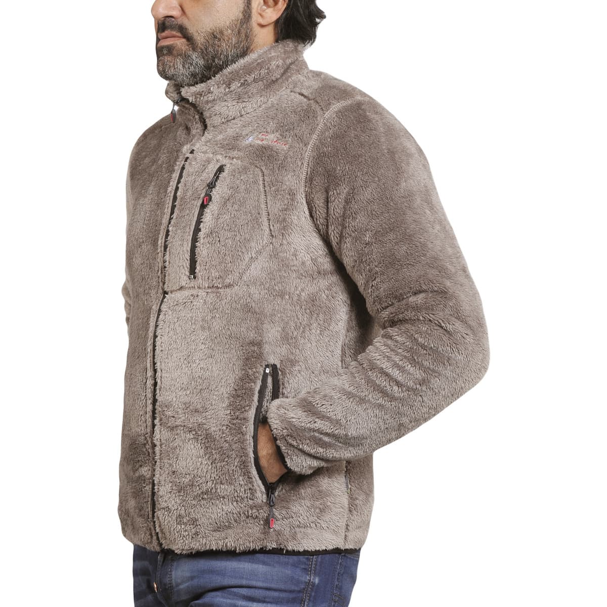Men's Sweatshirts Peak Mountain Beige