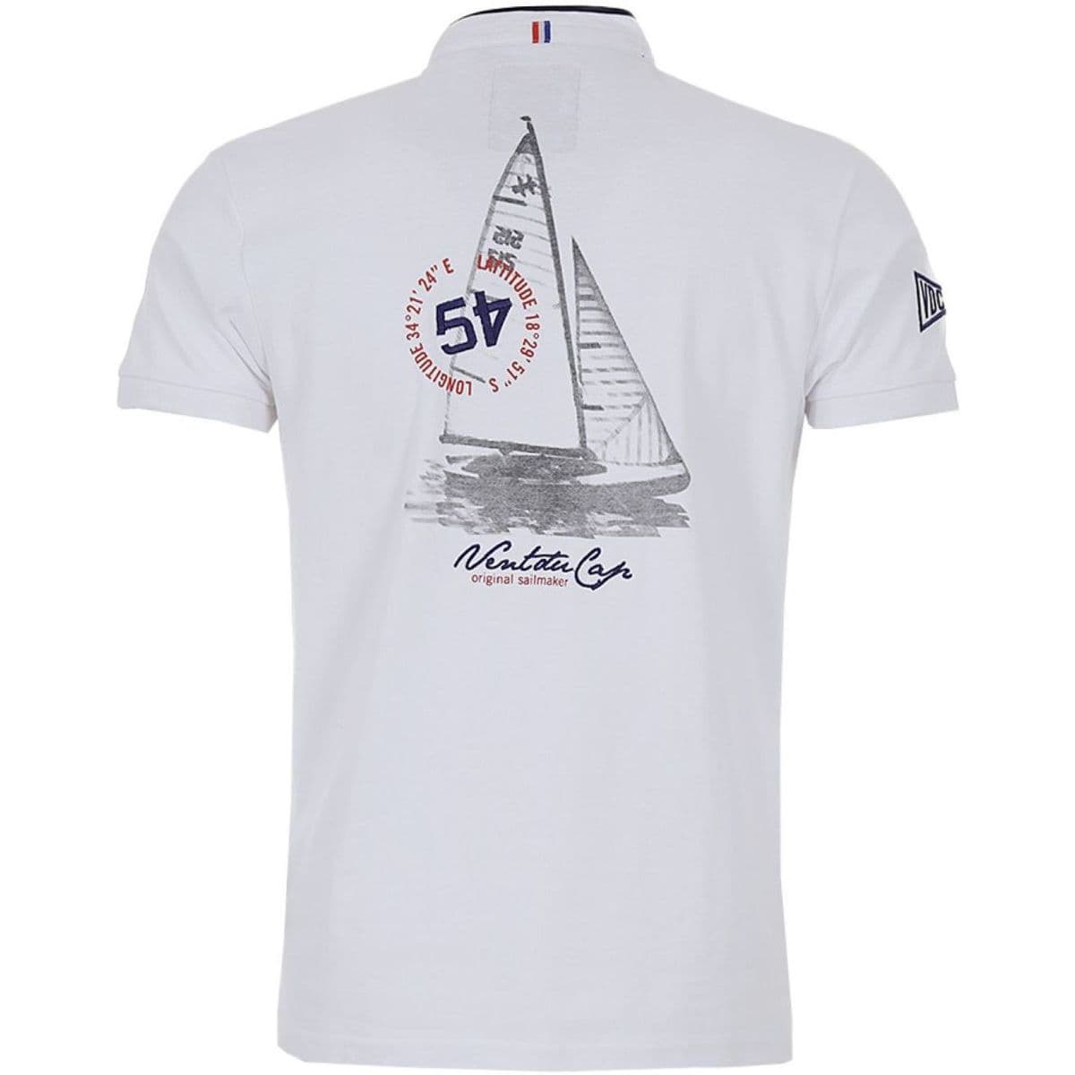 Men's Polo Shirts Vent Du Cap White
