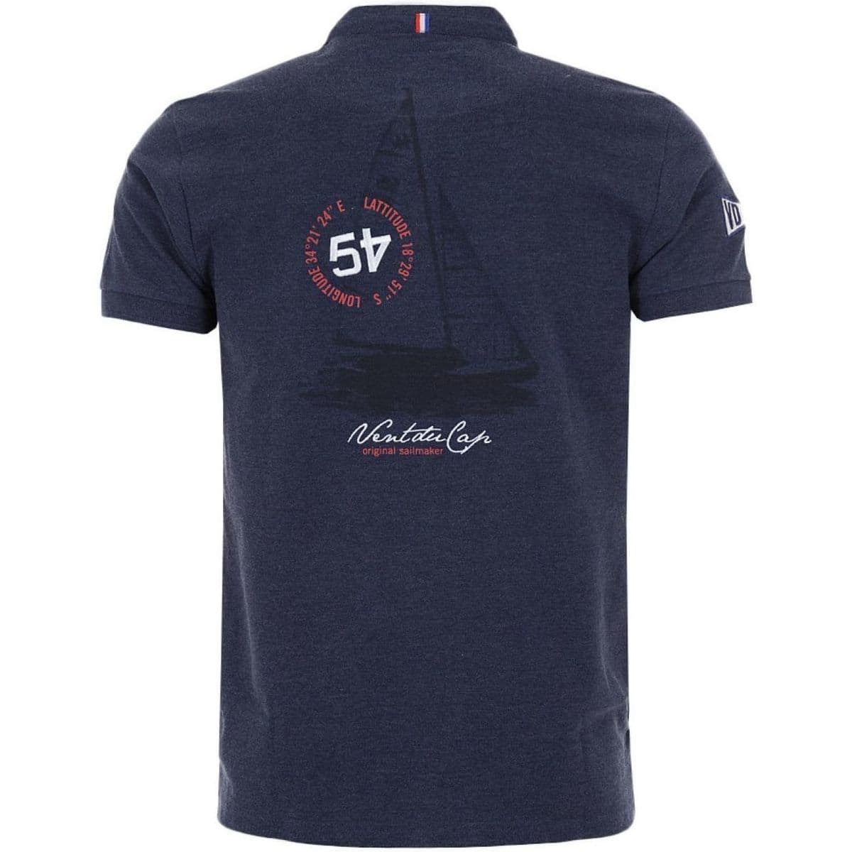 Men's Polo Shirts Vent Du Cap Blue