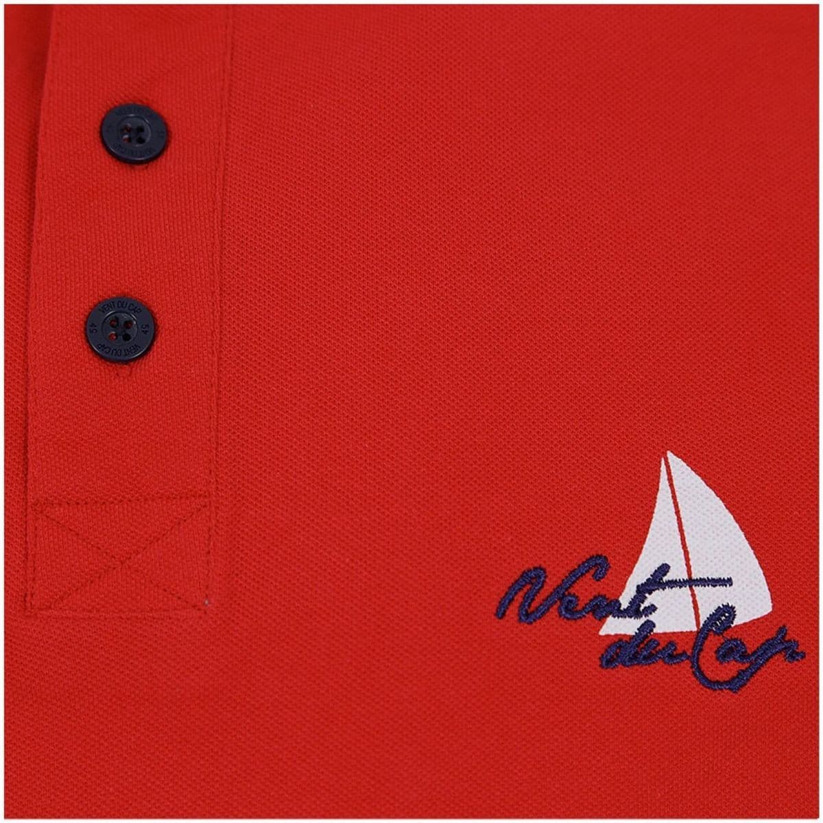 Men's Polo Shirts Vent Du Cap Red