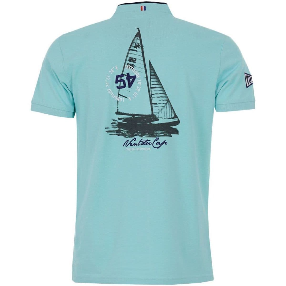 Men's Polo Shirts Vent Du Cap Blue