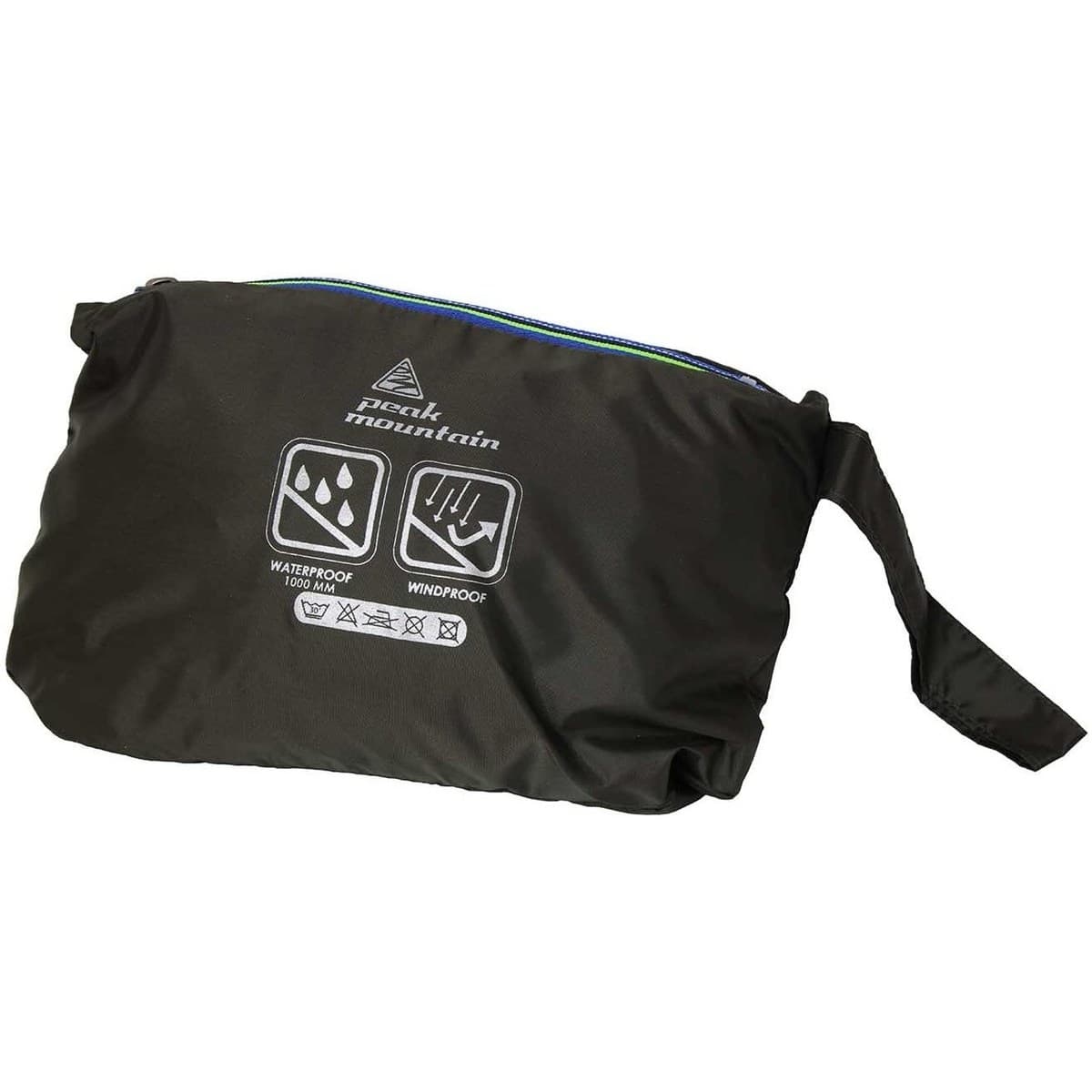 Men's Windbreakers Peak Mountain Black