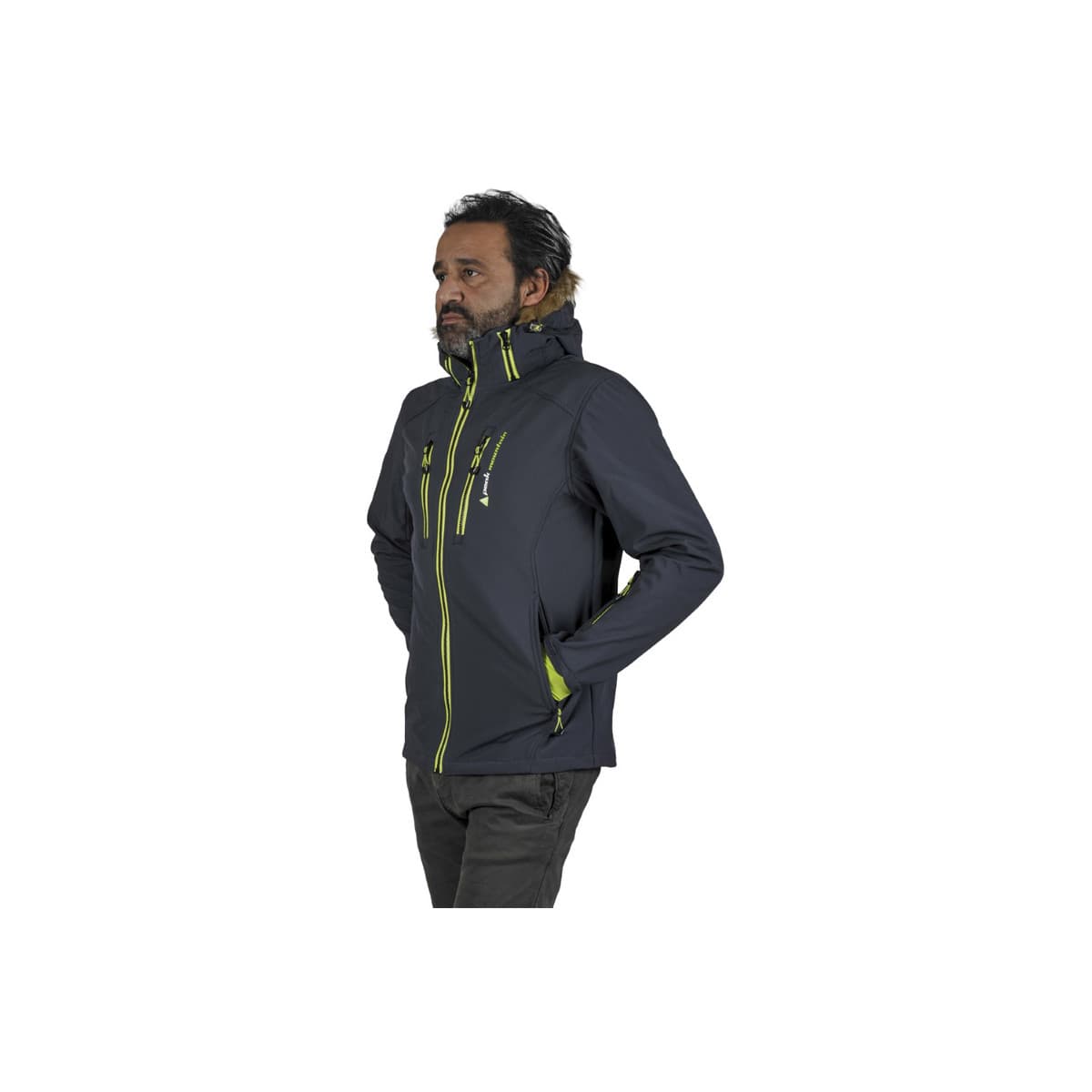 Men's Jackets Peak Mountain Gray