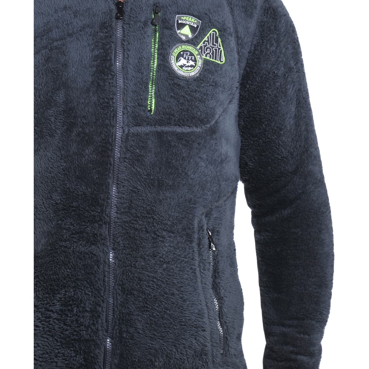 Men's Sweatshirts Peak Mountain Gray