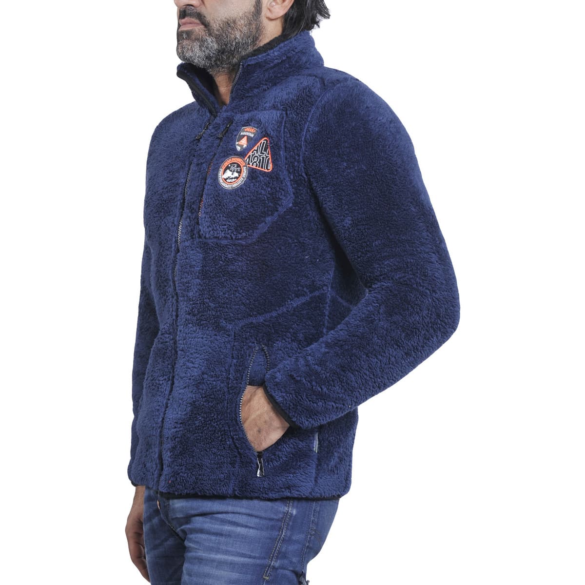 Men's Sweatshirts Peak Mountain Blue