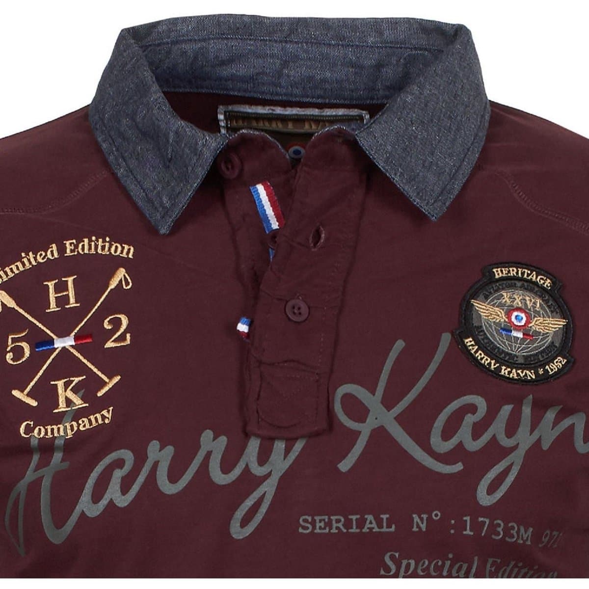 Men's Polo Shirts Harry Kayn Red