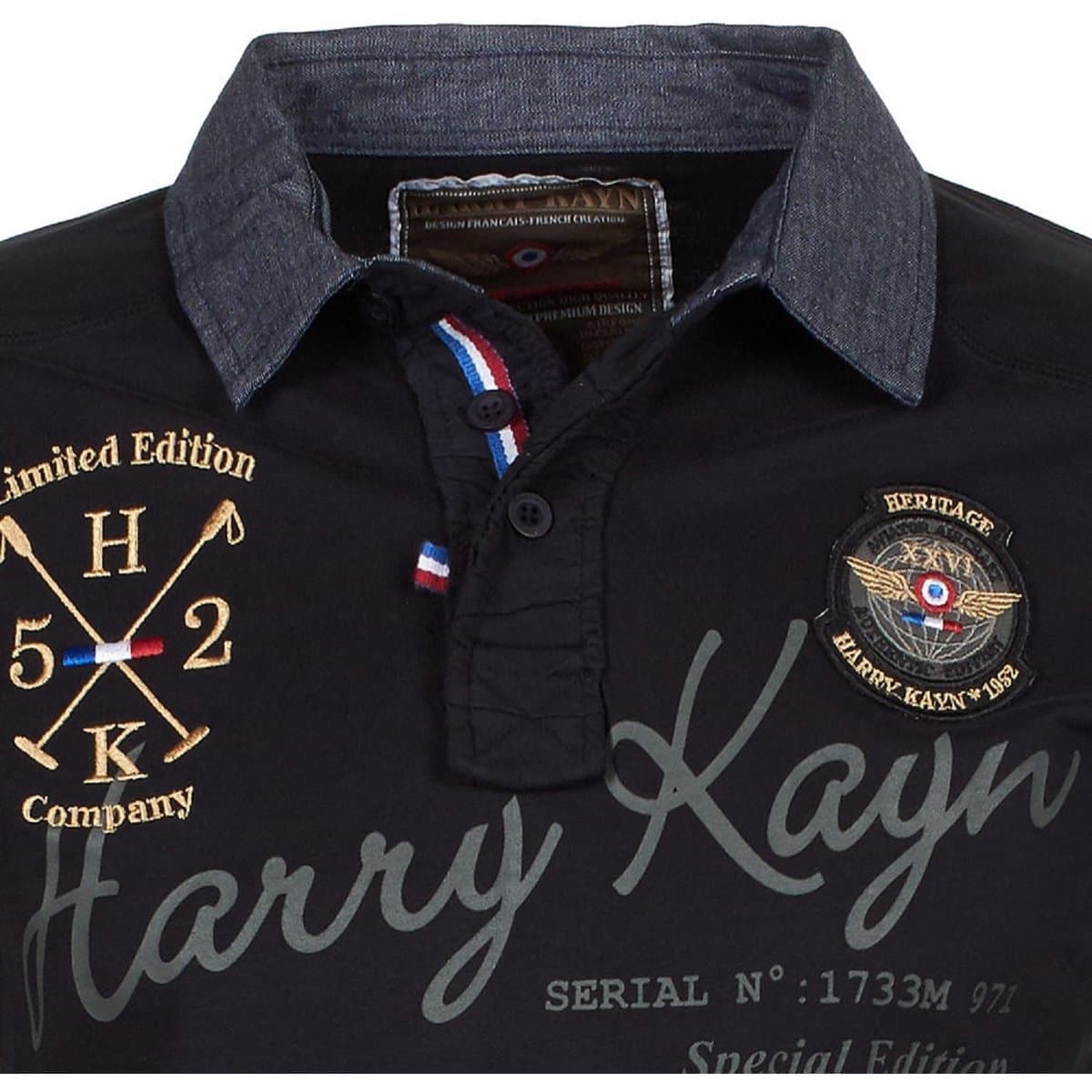 Men's Polo Shirts Harry Kayn Black