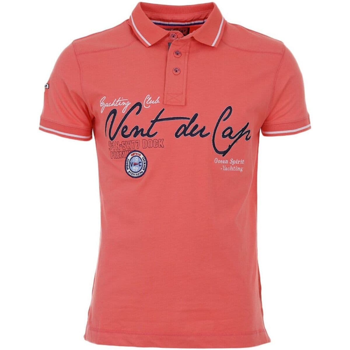 Men's Polo Shirts Vent Du Cap Black