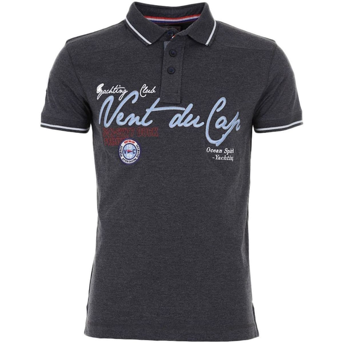 Men's Polo Shirts Vent Du Cap Black