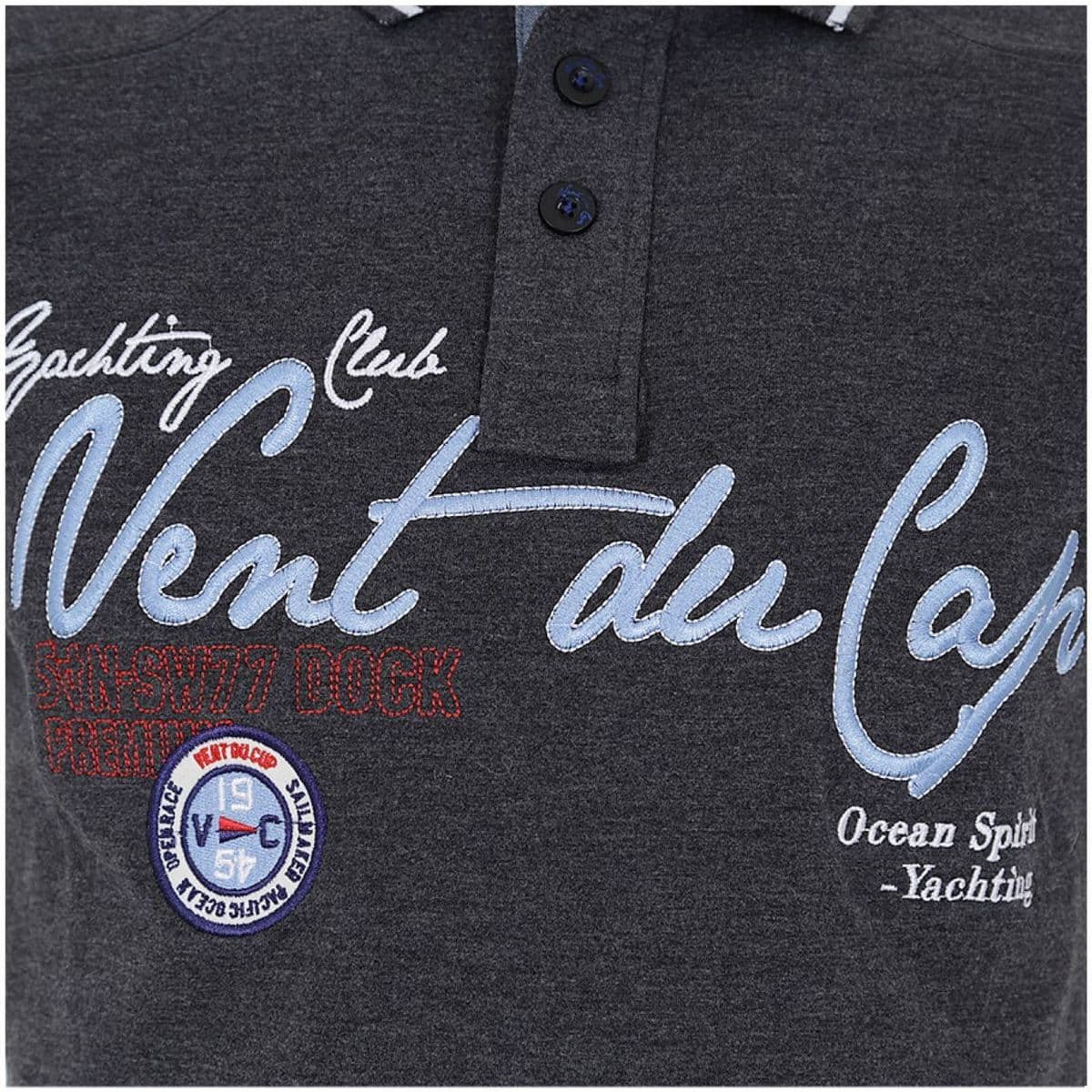 Men's Polo Shirts Vent Du Cap Gray