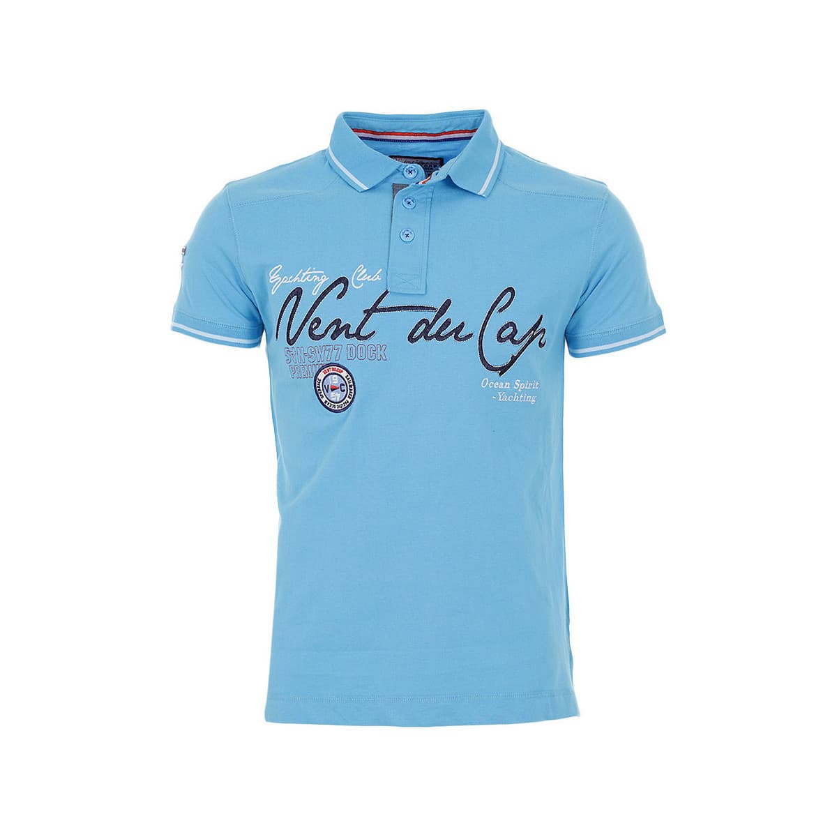 Men's Polo Shirts Vent Du Cap Blue