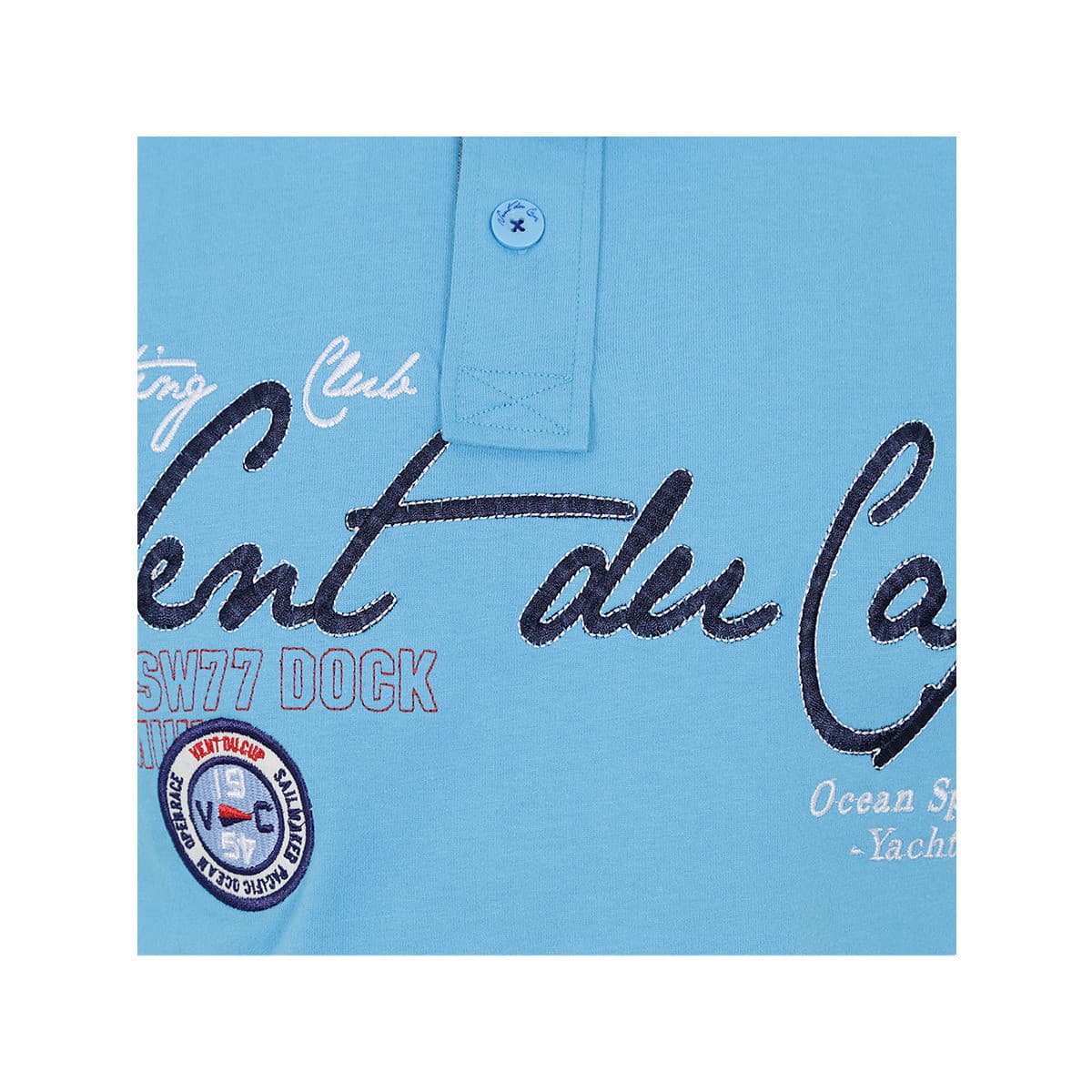 Men's Polo Shirts Vent Du Cap Blue