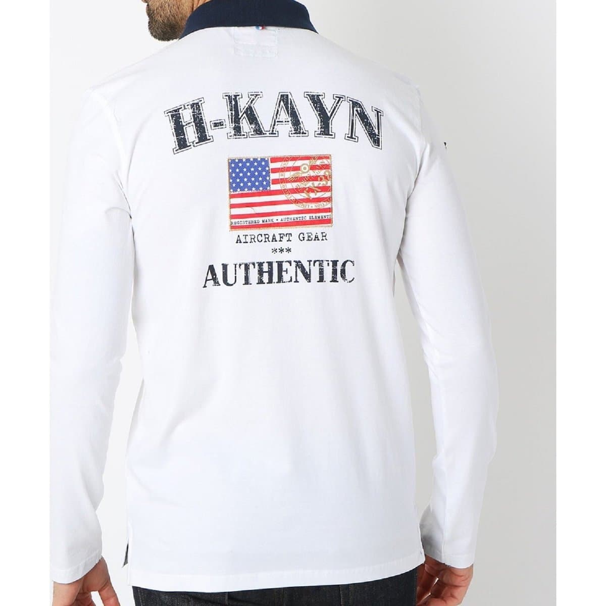 Men's Polo Shirts Harry Kayn White