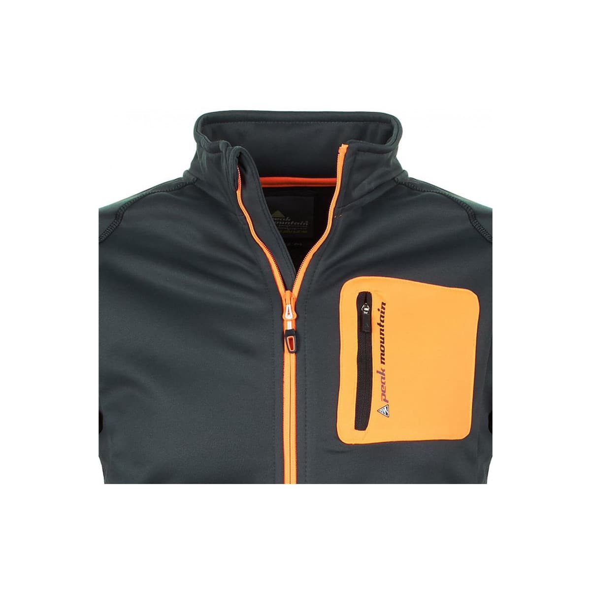 Men's Sweatshirts Peak Mountain Gray