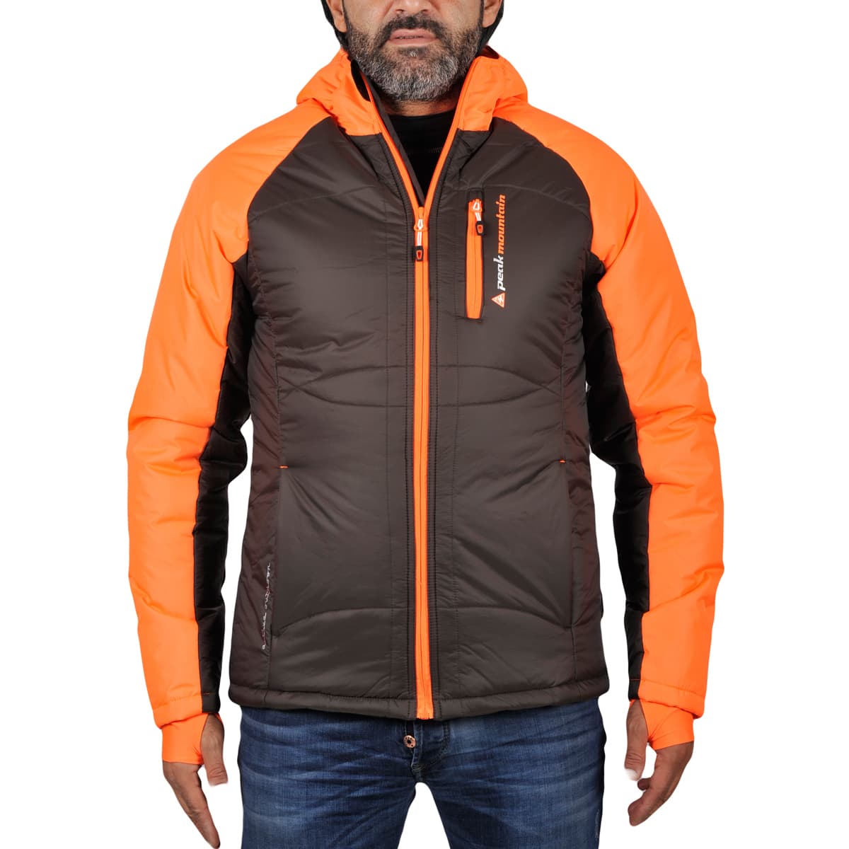 Men's Jackets Peak Mountain Orange