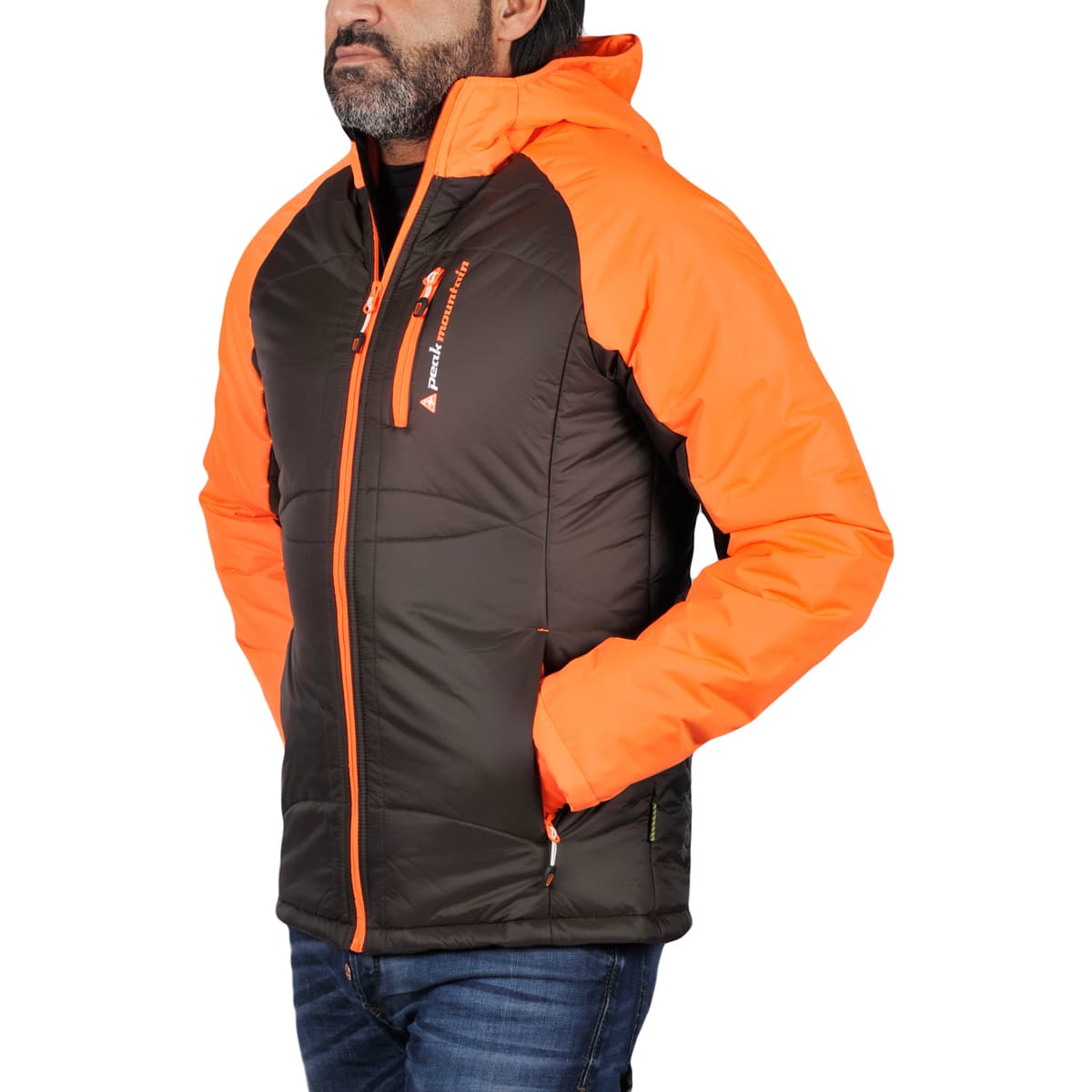 Men's Jackets Peak Mountain Brown