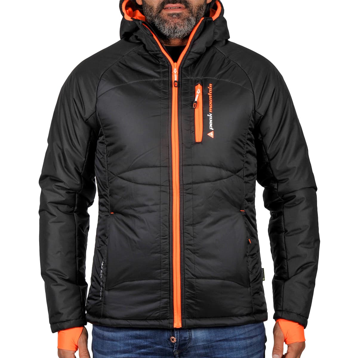 Men's Jackets Peak Mountain Orange