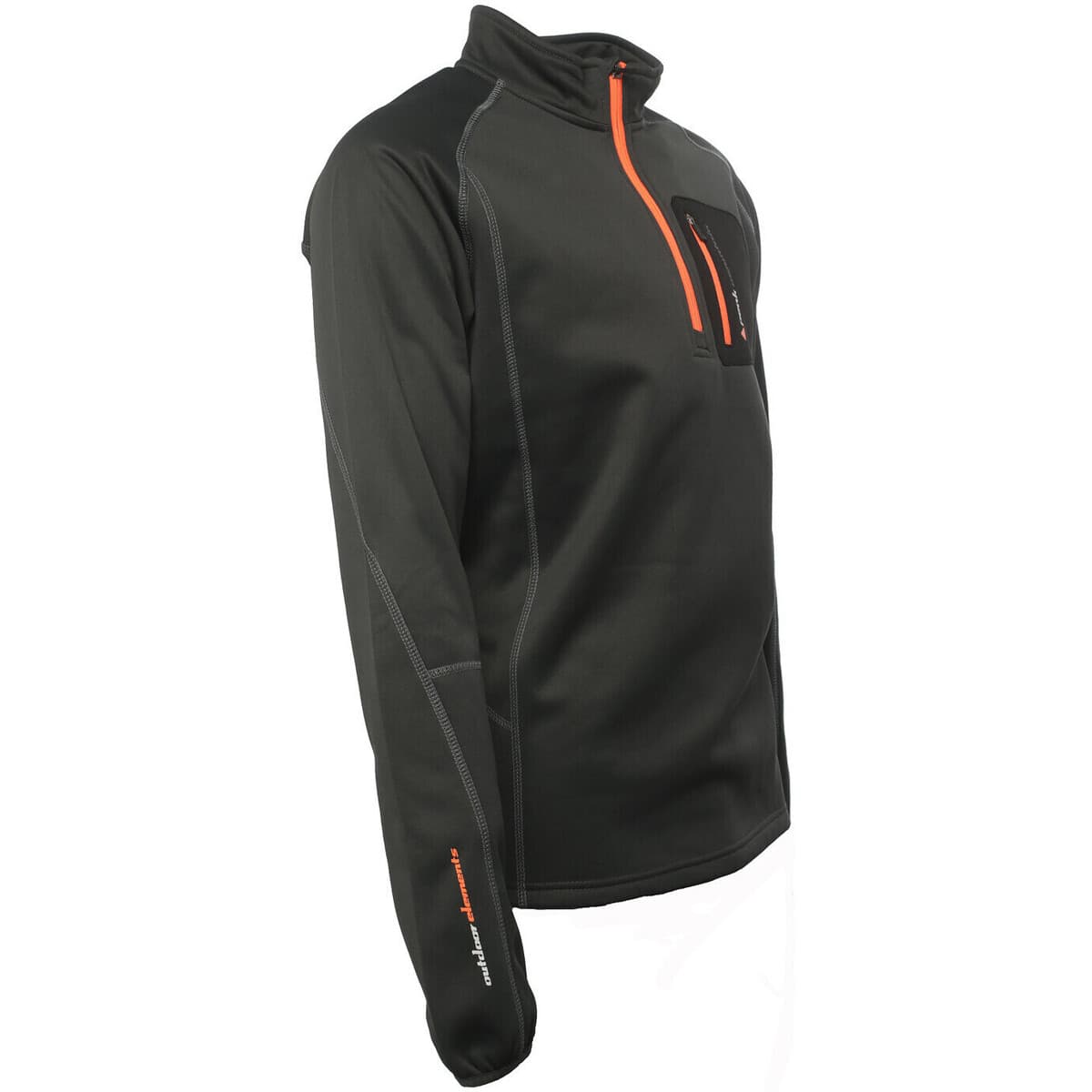 Men's Sweatshirts Peak Mountain Gray