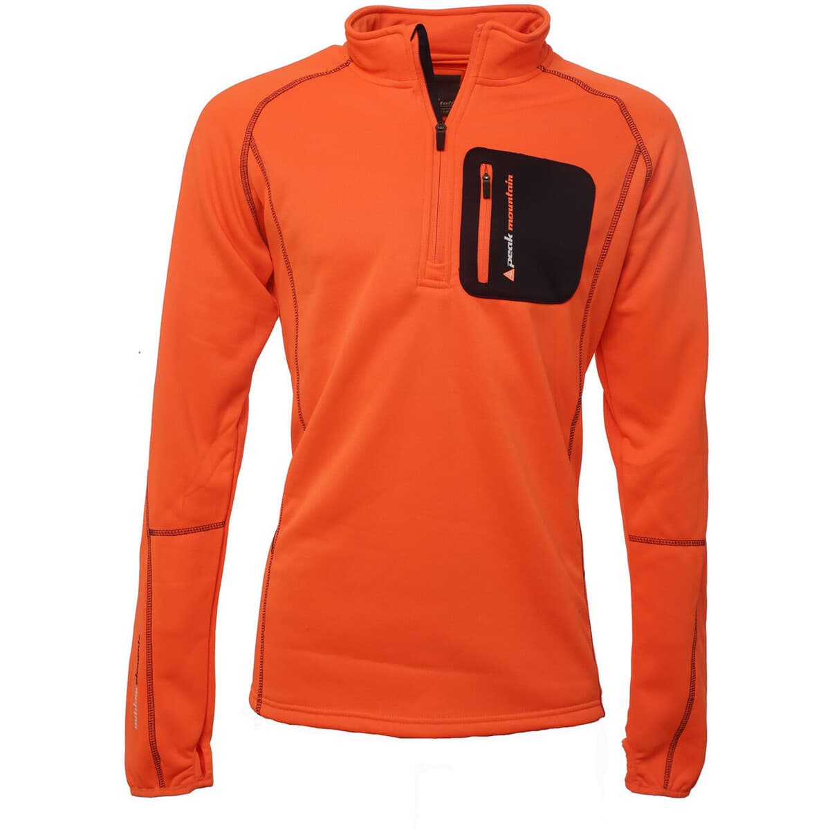 Men's Sweatshirts Peak Mountain Orange
