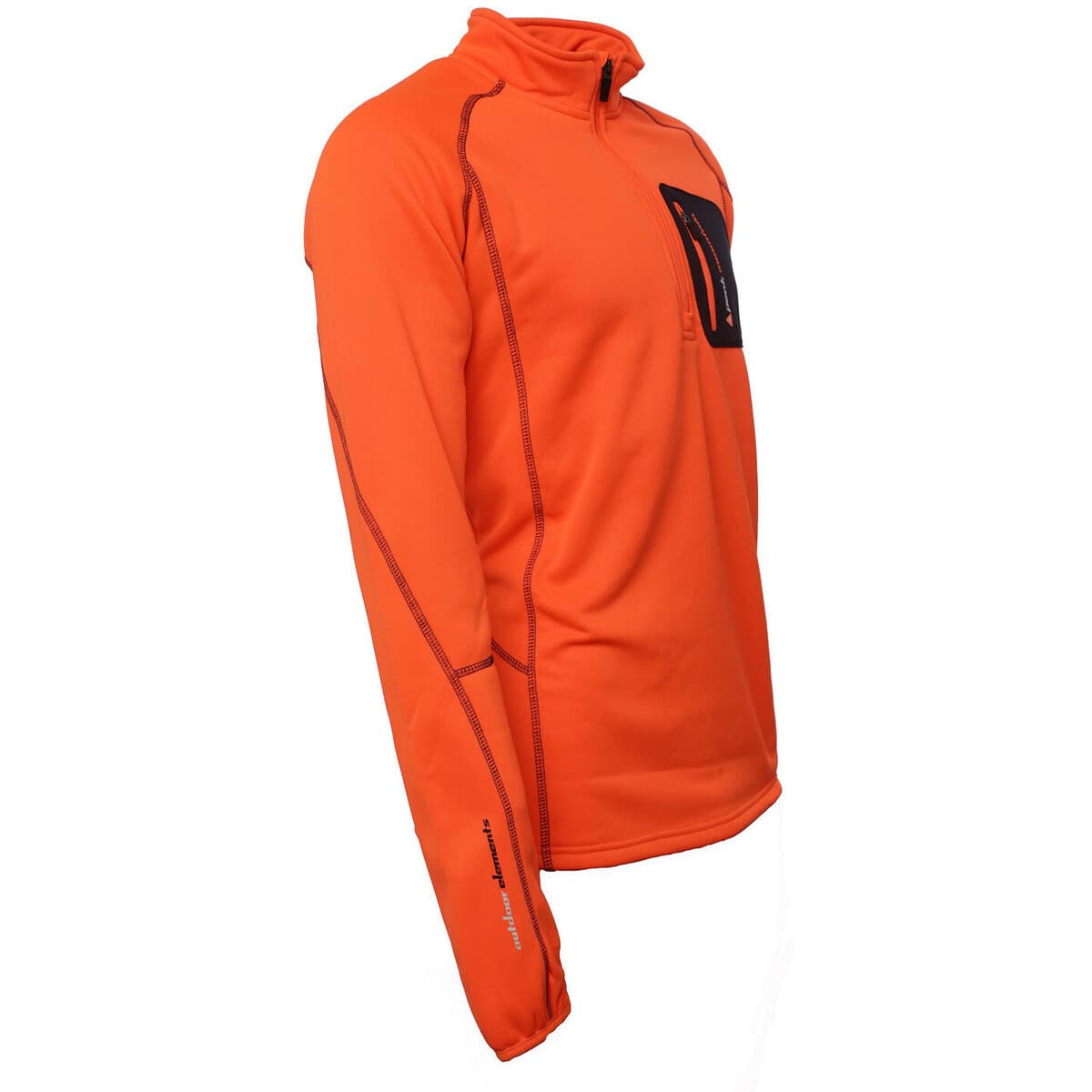 Men's Sweatshirts Peak Mountain Orange