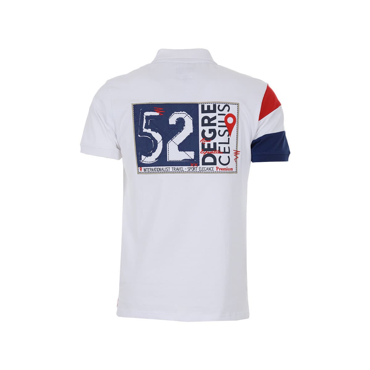 Men's Polo Shirts Degré Celsius White