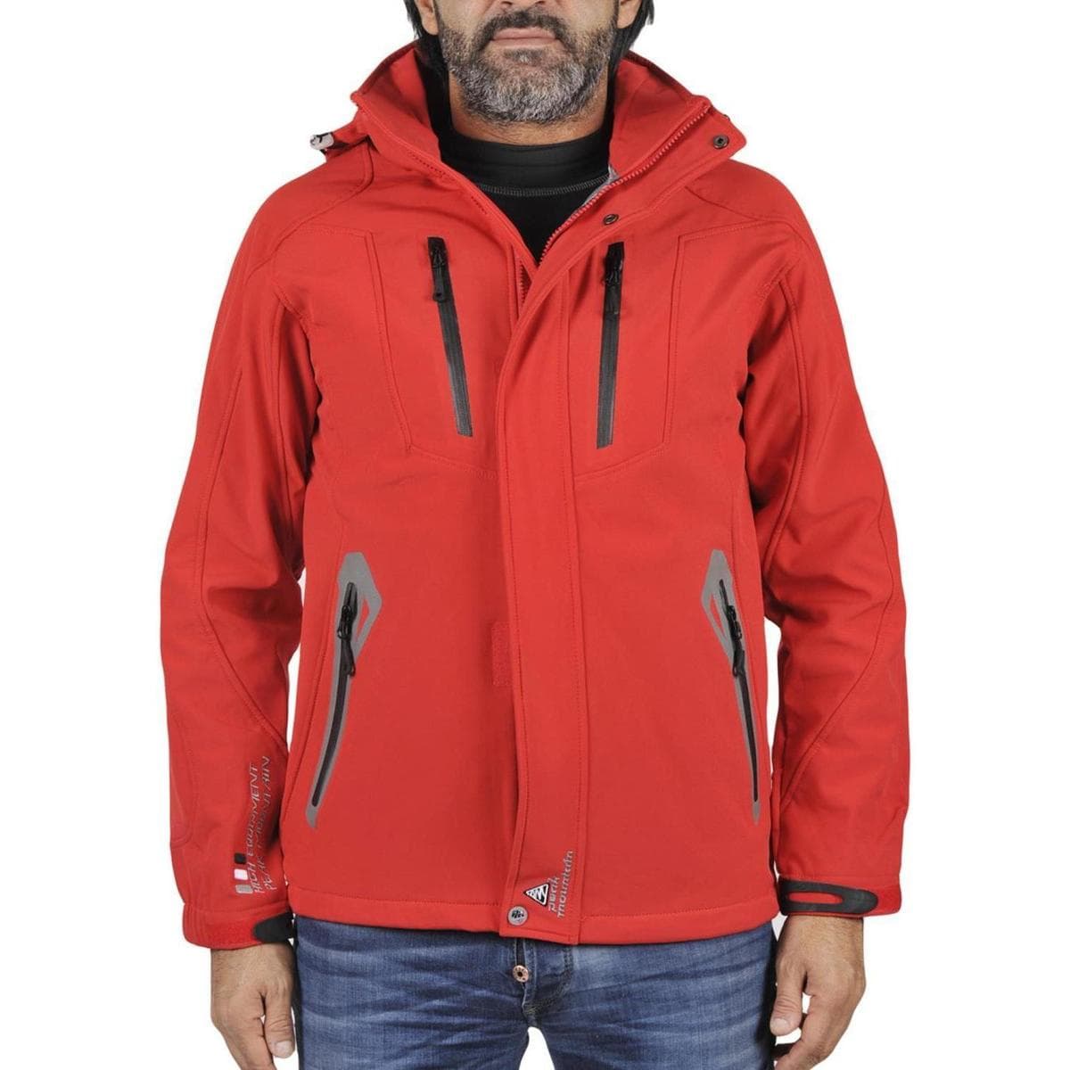 Men's Jackets Peak Mountain Red