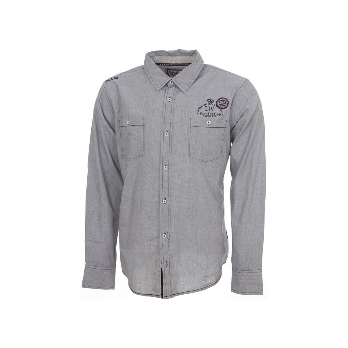 Men's Shirts Vent Du Cap Gray