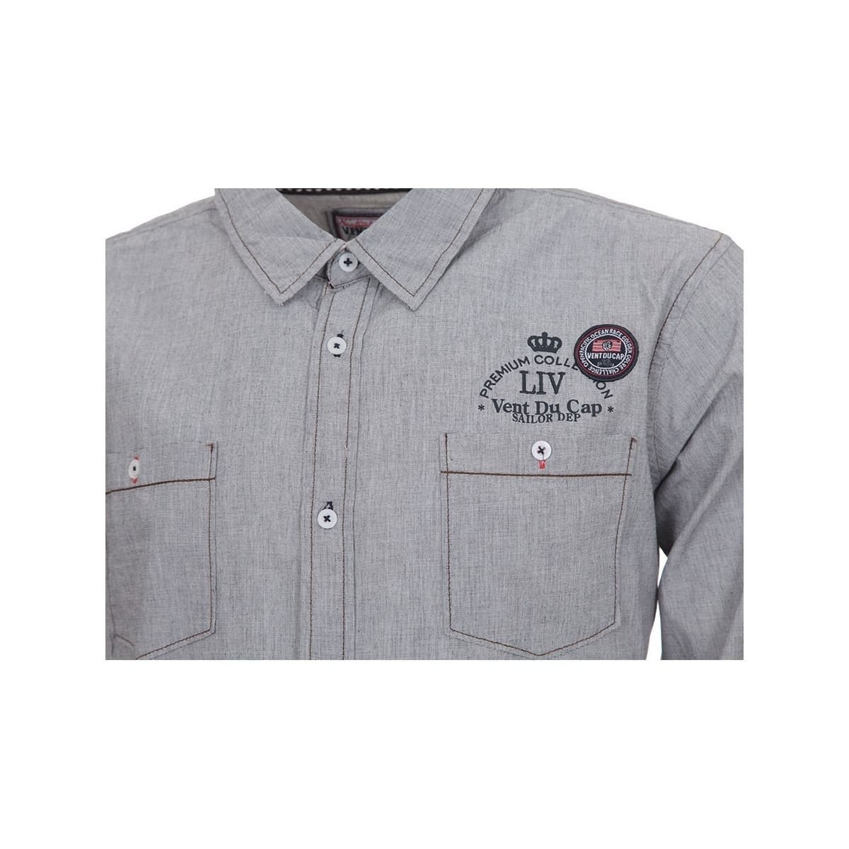 Men's Shirts Vent Du Cap Gray