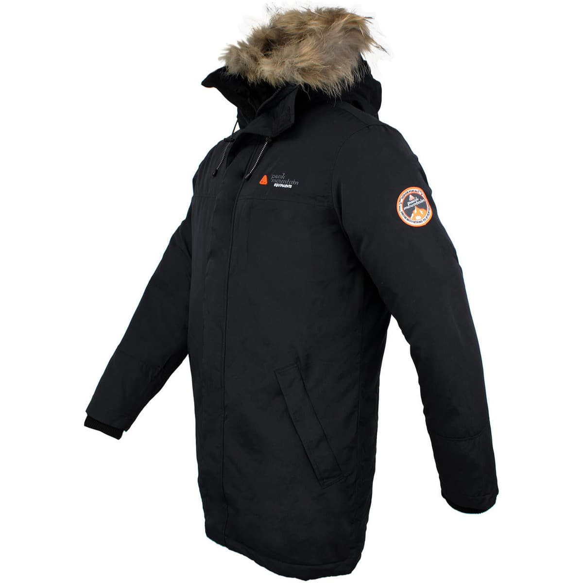 Men's Parkas Peak Mountain Black