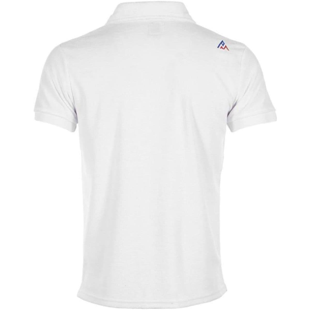 Men's Polo Shirts Peak Mountain White