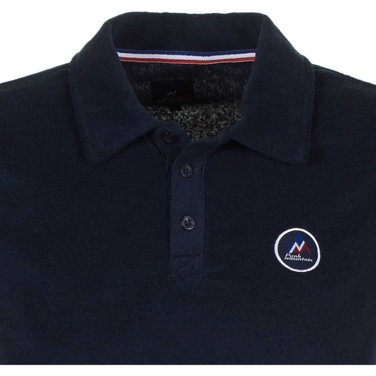 Men's Polo Shirts Peak Mountain Blue