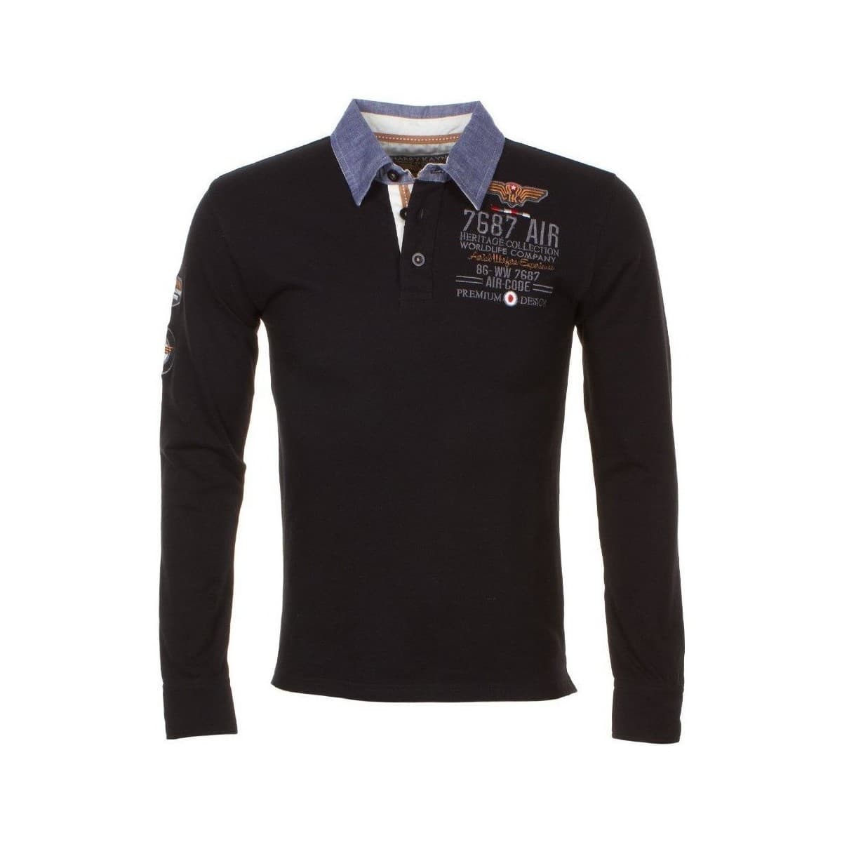 Πόλο με μακριά μανίκια Harry Kayn Polo manches longues homme CORIDOR