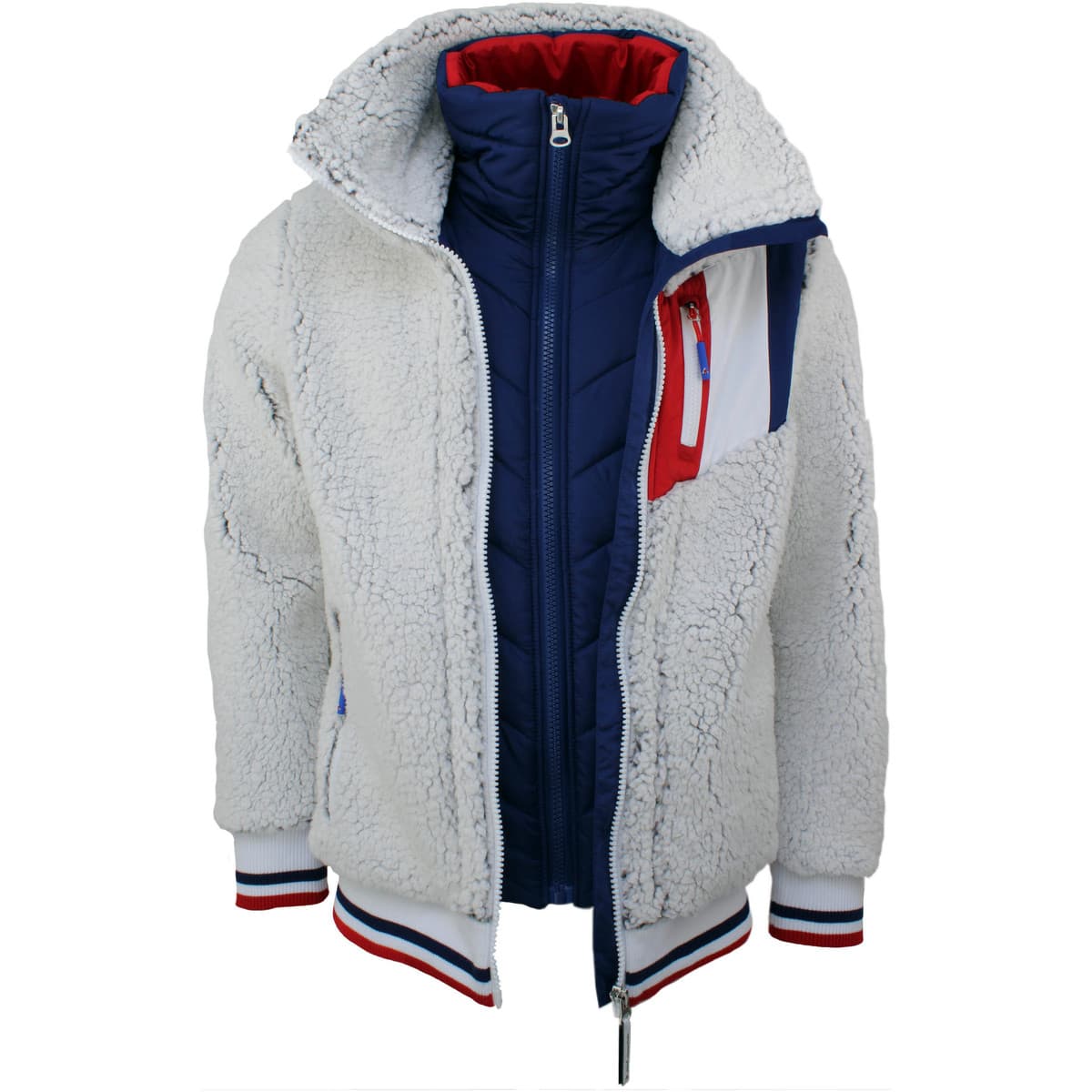 Men's Sweatshirts Peak Mountain White