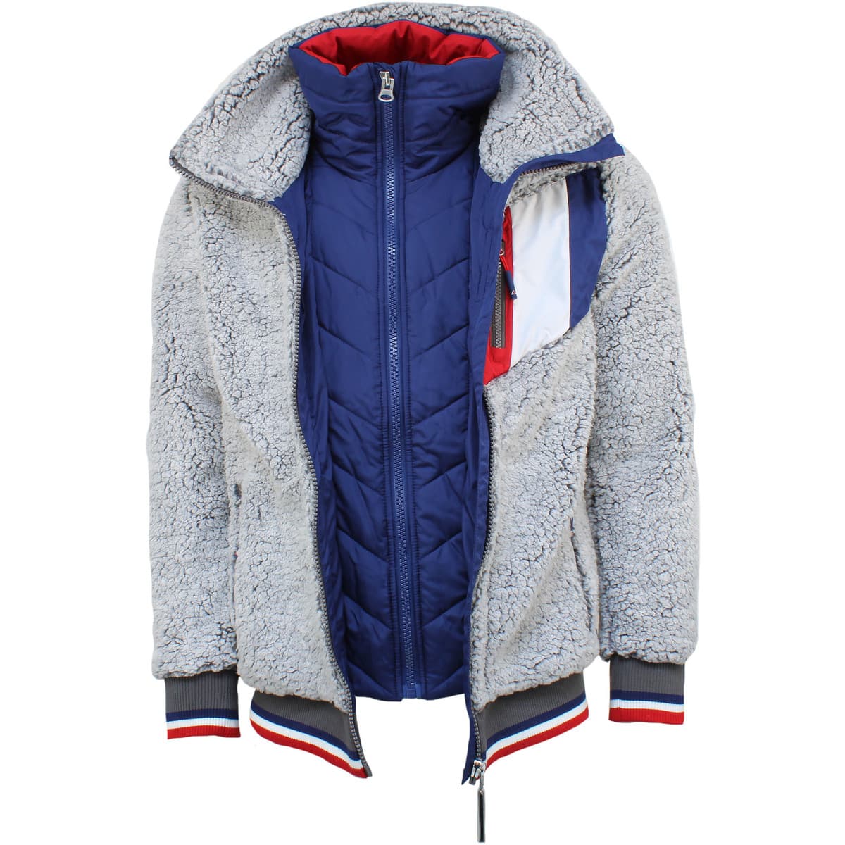 Men's Sweatshirts Peak Mountain Gray