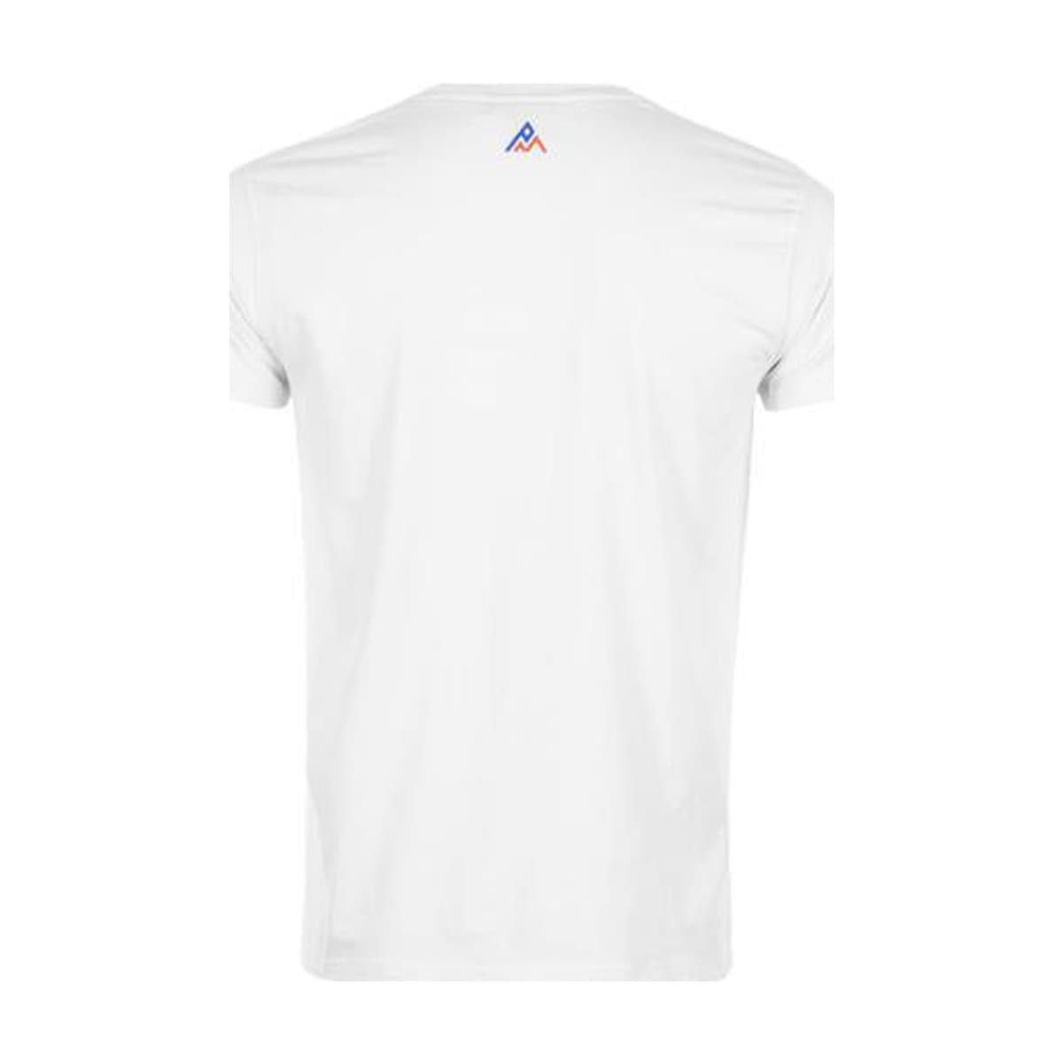 Men's T-Shirts Peak Mountain White