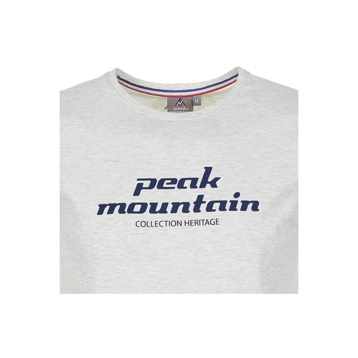 Men's T-Shirts Peak Mountain Gray