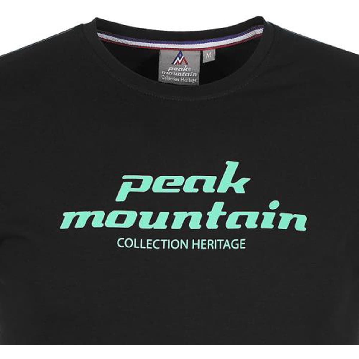 Men's T-Shirts Peak Mountain Black