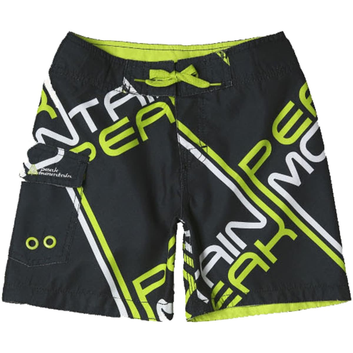 Men's Swimwear Peak Mountain White