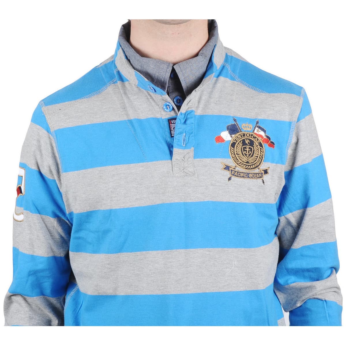 Men's Polo Shirts Vent Du Cap Blue