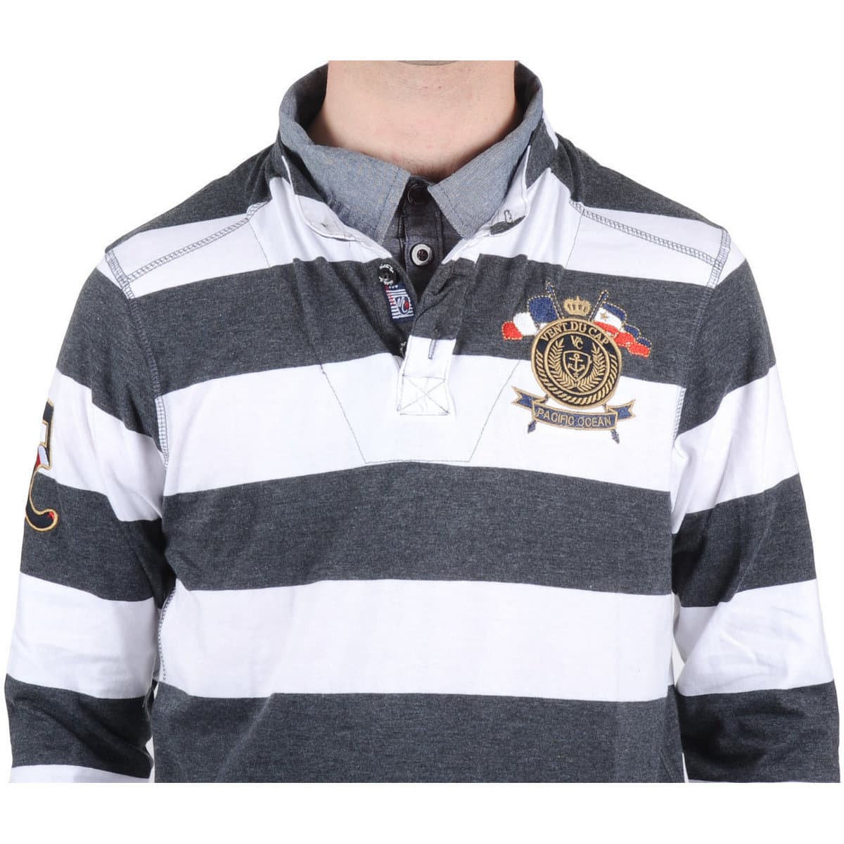 Men's Polo Shirts Vent Du Cap Gray