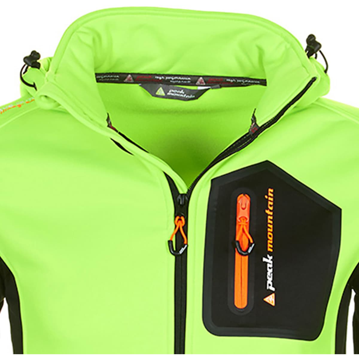 Men's Sweatshirts Peak Mountain Green