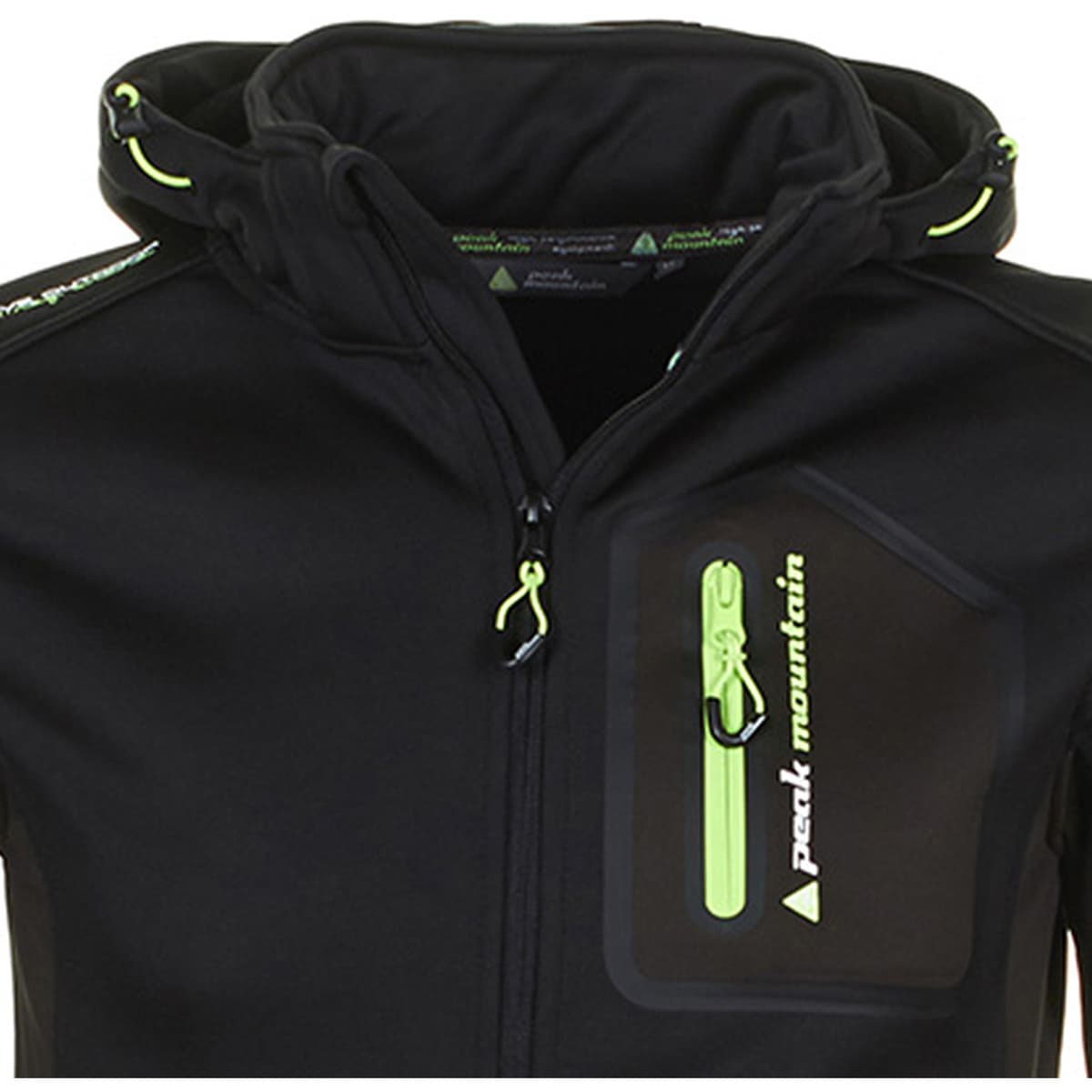 Men's Sweatshirts Peak Mountain Black