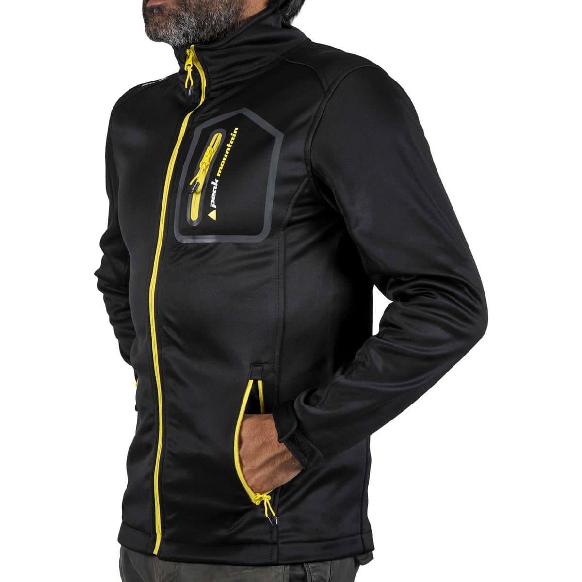 Men's Sweatshirts Peak Mountain Black