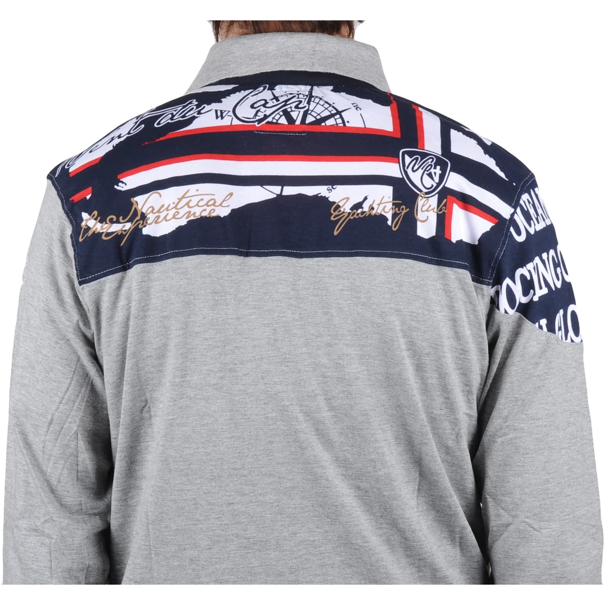 Boys' Polo Shirts Vent Du Cap Gray